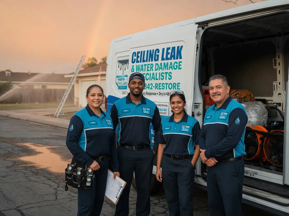 Ceiling Leak Cleanup company in Larkspur, CA