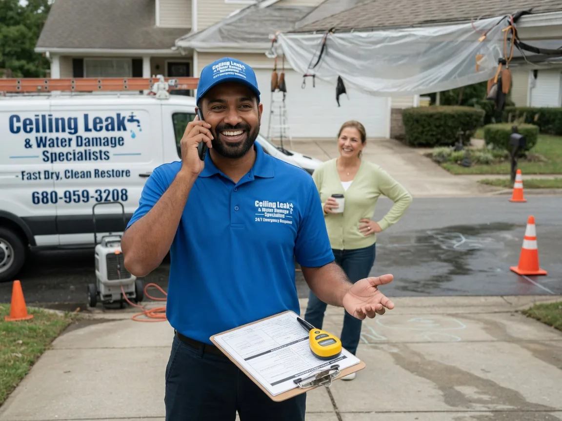 Ceiling Leak Cleanup Larkspur, CA FAQs